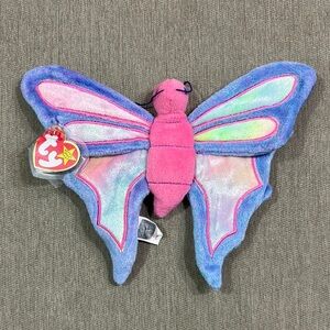 Ty Beanie Baby 1999 Flitter Butterfly